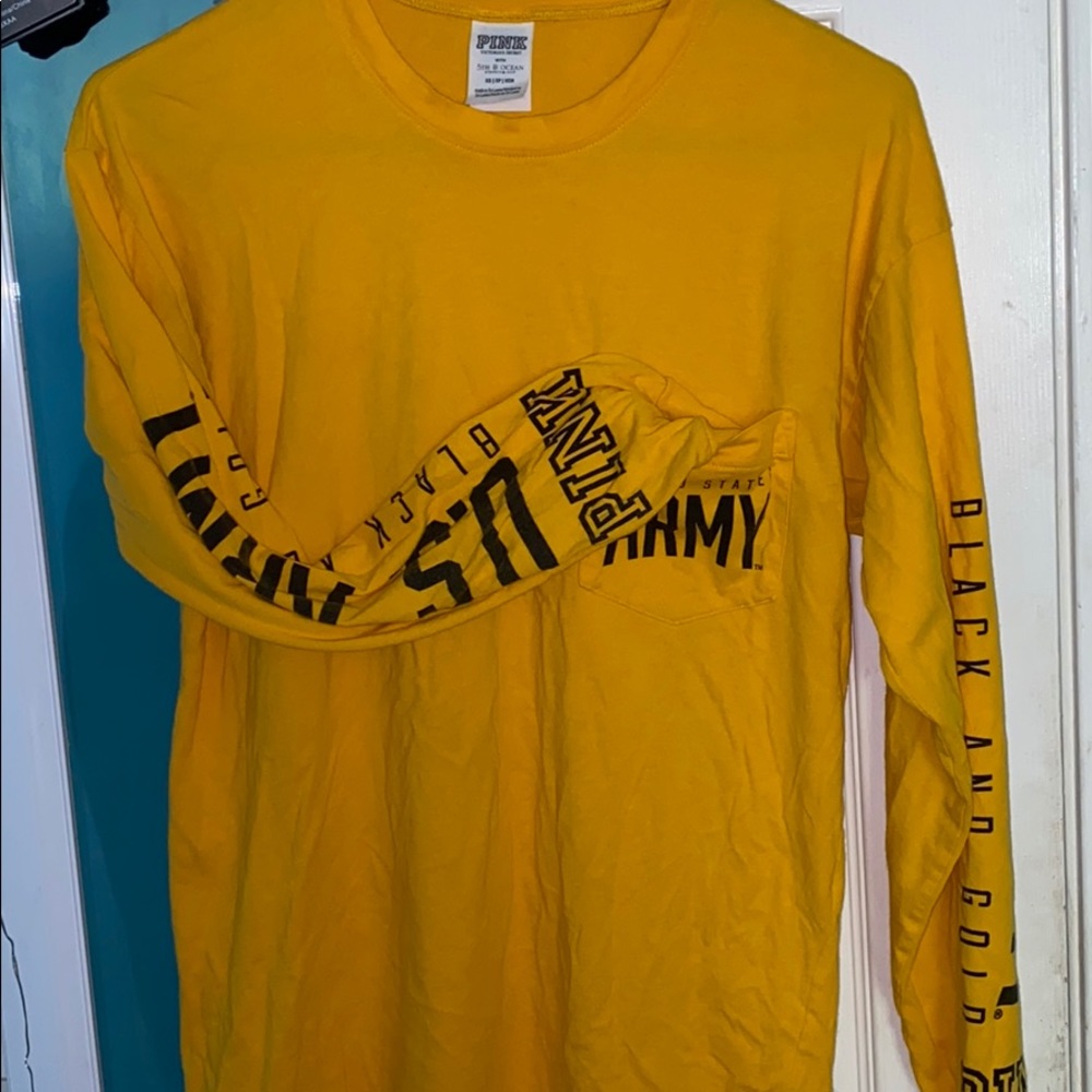PINK long sleeve US Army long sleeve shirt